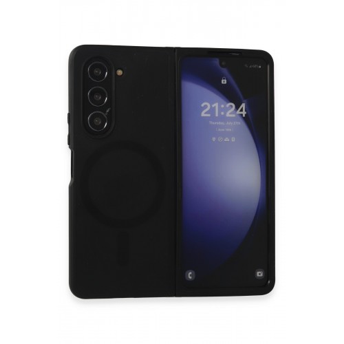 Newface Samsung Galaxy Z Fold 5 Kılıf Blur Fold Magsafe Kapak - Mat Siyah Newface Samsung Galaxy Z Fold 5 Kılıf Blur Fold Magsafe Kapak - Mat Siyah