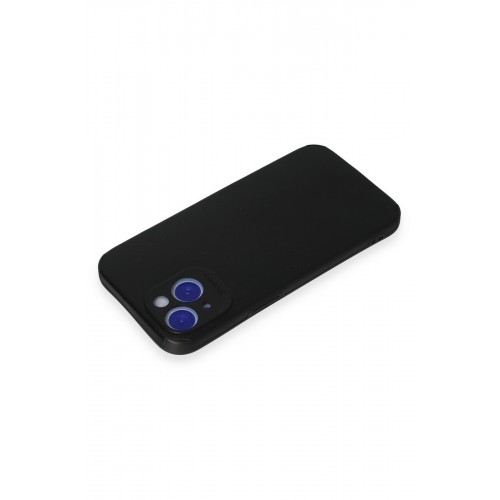 Newface iPhone 15 Kılıf Loop Deri Silikon - Siyah Newface iPhone 15 Kılıf Loop Deri Silikon - Siyah