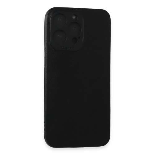 Newface iPhone 15 Pro Max Kılıf Loop Deri Silikon - Siyah Newface iPhone 15 Pro Max Kılıf Loop Deri Silikon - Siyah