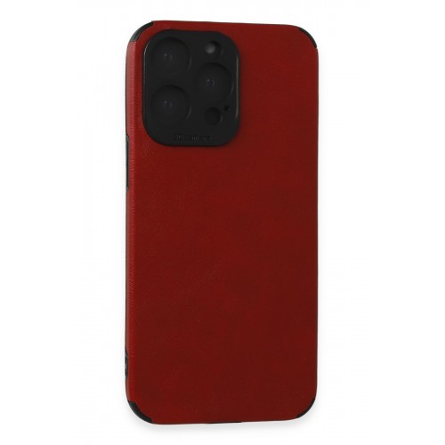 Newface iPhone 15 Pro Max Kılıf Loop Deri Silikon - Kırmızı Newface iPhone 15 Pro Max Kılıf Loop Deri Silikon - Kırmızı