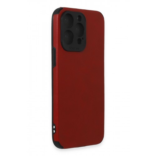 Newface iPhone 15 Pro Max Kılıf Loop Deri Silikon - Kırmızı Newface iPhone 15 Pro Max Kılıf Loop Deri Silikon - Kırmızı