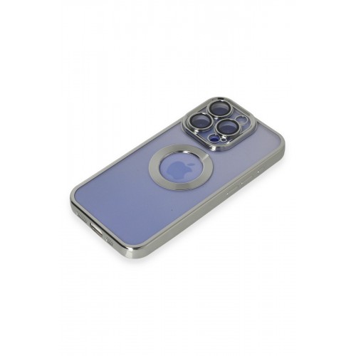 Newface iPhone 15 Pro Kılıf Slot Silikon - Gümüş Newface iPhone 15 Pro Kılıf Slot Silikon - Gümüş