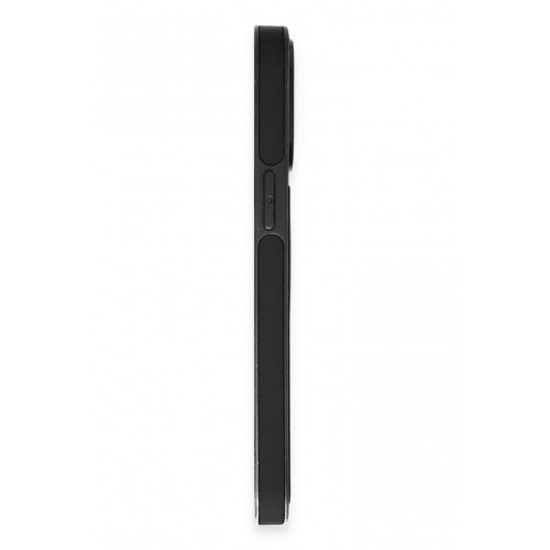 Newface iPhone 15 Pro Kılıf Ozzi Magsafe Deri Kapak - Siyah Newface iPhone 15 Pro Kılıf Ozzi Magsafe Deri Kapak - Siyah