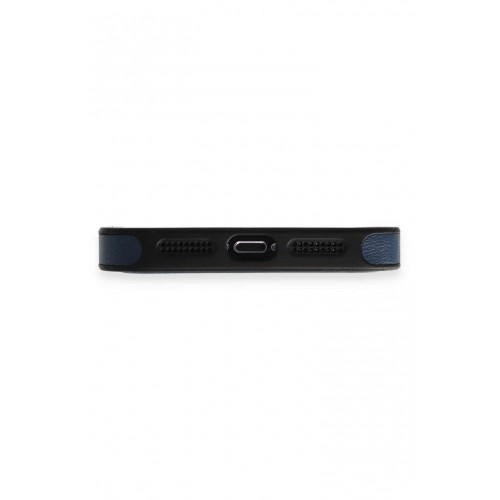 Newface iPhone 15 Pro Kılıf Ozzi Magsafe Deri Kapak - Lacivert Newface iPhone 15 Pro Kılıf Ozzi Magsafe Deri Kapak - Lacivert