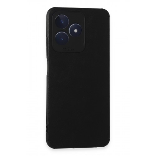 Newface Realme C53 Kılıf Loop Deri Silikon - Siyah Newface Realme C53 Kılıf Loop Deri Silikon - Siyah