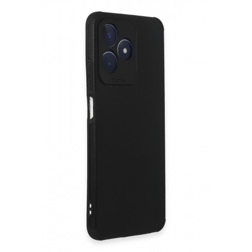 Newface Realme C53 Kılıf Loop Deri Silikon - Siyah Newface Realme C53 Kılıf Loop Deri Silikon - Siyah