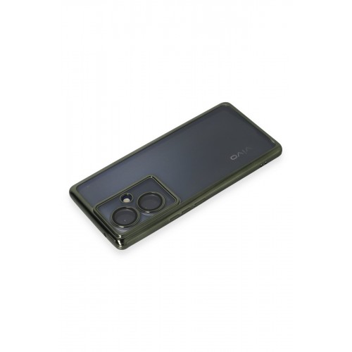 Newface Vivo V29 Lite Kılıf Razer Lensli Silikon - Yeşil Newface Vivo V29 Lite Kılıf Razer Lensli Silikon - Yeşil