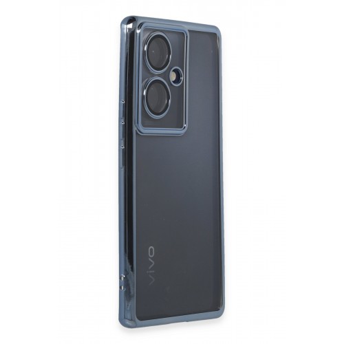 Newface Vivo V29 Lite Kılıf Razer Lensli Silikon - Açık Mavi Newface Vivo V29 Lite Kılıf Razer Lensli Silikon - Açık Mavi