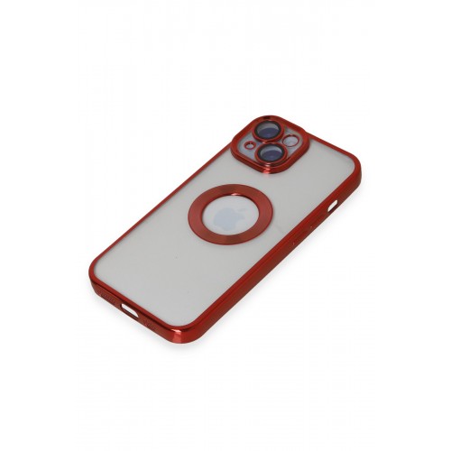 Newface iPhone 15 Kılıf Slot Silikon - Kırmızı Newface iPhone 15 Kılıf Slot Silikon - Kırmızı