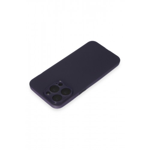 Newface iPhone 15 Pro Max Kılıf Puma Silikon - Koyu Mor Newface iPhone 15 Pro Max Kılıf Puma Silikon - Koyu Mor