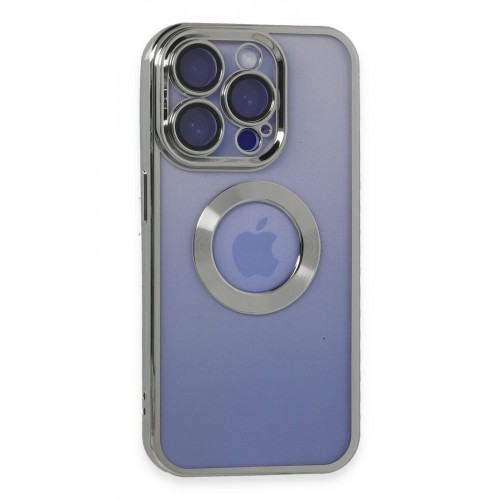 Newface iPhone 15 Pro Max Kılıf Slot Silikon - Gümüş Newface iPhone 15 Pro Max Kılıf Slot Silikon - Gümüş