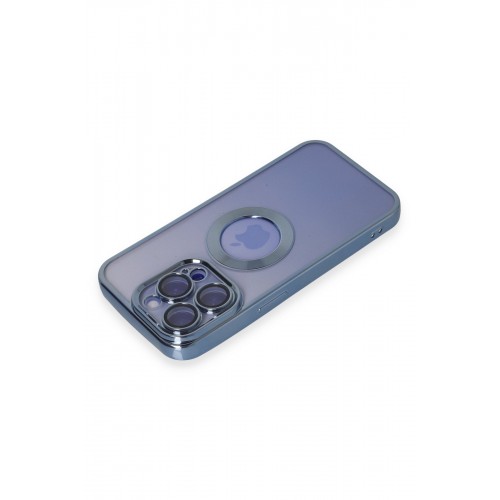 Newface iPhone 15 Pro Max Kılıf Slot Silikon - Sierra Blue Newface iPhone 15 Pro Max Kılıf Slot Silikon - Sierra Blue