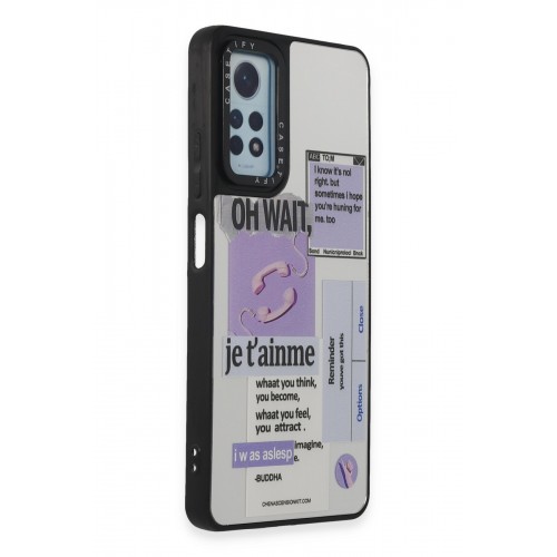 Newface Xiaomi Redmi Note 12 Pro 4G Kılıf Mirror Desenli Kapak - Mirror - 4 Newface Xiaomi Redmi Note 12 Pro 4G Kılıf Mirror Desenli Kapak - Mirror - 4