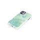 Newface iPhone 12 Kılıf Moda Simli Kapak - Yeşil Newface iPhone 12 Kılıf Moda Simli Kapak - Yeşil