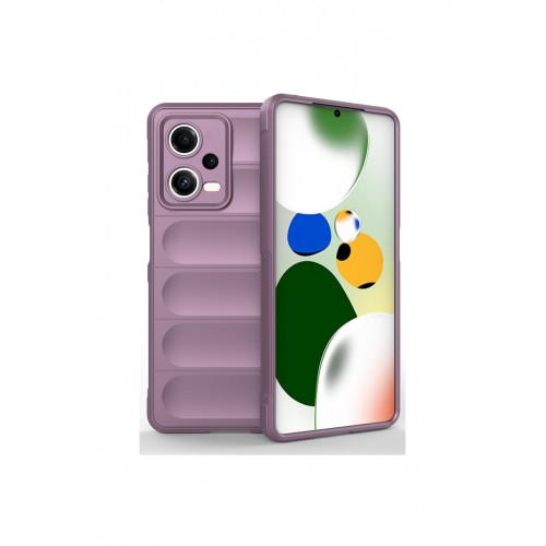 Newface Xiaomi Poco X5 Pro 5G Kılıf Optimum Silikon - Mor Newface Xiaomi Poco X5 Pro 5G Kılıf Optimum Silikon - Mor
