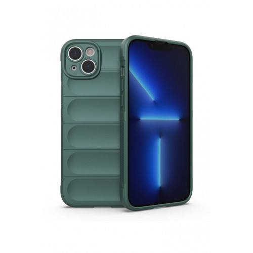 Newface iPhone 15 Kılıf Optimum Silikon - Koyu Yeşil Newface iPhone 15 Kılıf Optimum Silikon - Koyu Yeşil