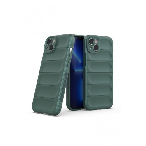 Newface iPhone 15 Kılıf Optimum Silikon - Koyu Yeşil Newface iPhone 15 Kılıf Optimum Silikon - Koyu Yeşil