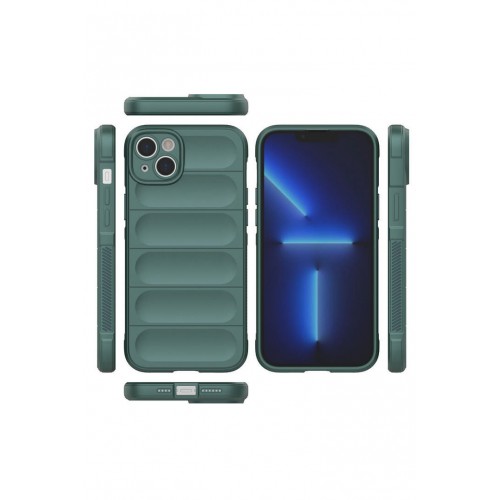 Newface iPhone 15 Kılıf Optimum Silikon - Koyu Yeşil Newface iPhone 15 Kılıf Optimum Silikon - Koyu Yeşil