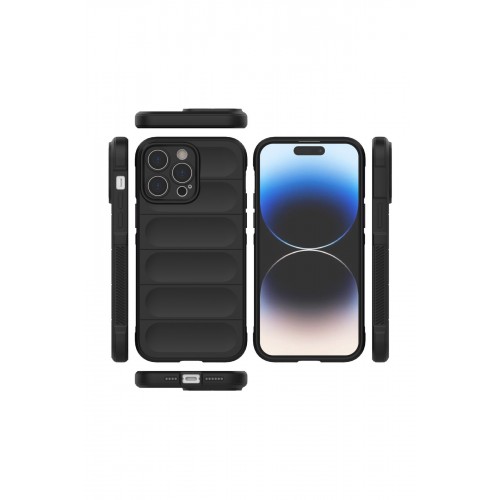 Newface iPhone 15 Pro Kılıf Optimum Silikon - Siyah Newface iPhone 15 Pro Kılıf Optimum Silikon - Siyah