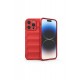 Newface iPhone 15 Pro Kılıf Optimum Silikon - Kırmızı Newface iPhone 15 Pro Kılıf Optimum Silikon - Kırmızı