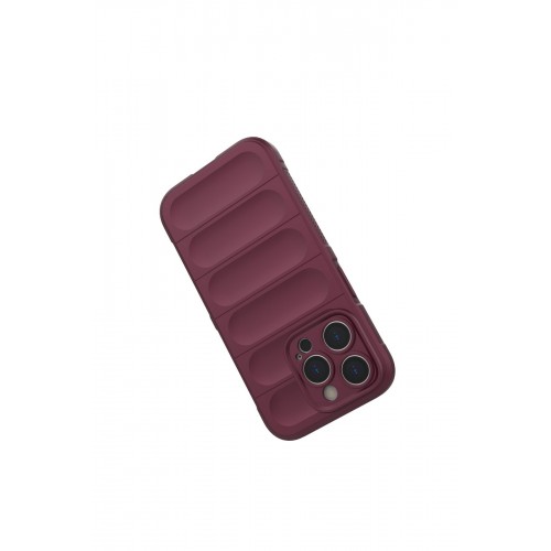 Newface iPhone 15 Pro Kılıf Optimum Silikon - Bordo Newface iPhone 15 Pro Kılıf Optimum Silikon - Bordo