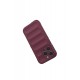 Newface iPhone 15 Pro Kılıf Optimum Silikon - Bordo Newface iPhone 15 Pro Kılıf Optimum Silikon - Bordo