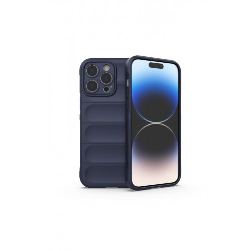 Newface iPhone 15 Pro Kılıf Optimum Silikon - Lacivert Newface iPhone 15 Pro Kılıf Optimum Silikon - Lacivert