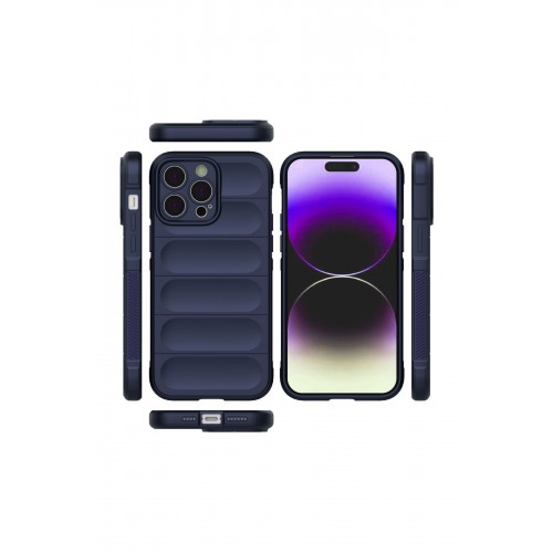 Newface iPhone 15 Pro Kılıf Optimum Silikon - Lacivert Newface iPhone 15 Pro Kılıf Optimum Silikon - Lacivert