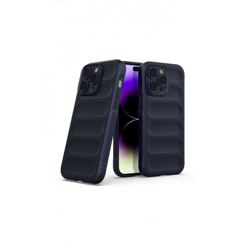 Newface iPhone 15 Pro Kılıf Optimum Silikon - Lacivert Newface iPhone 15 Pro Kılıf Optimum Silikon - Lacivert