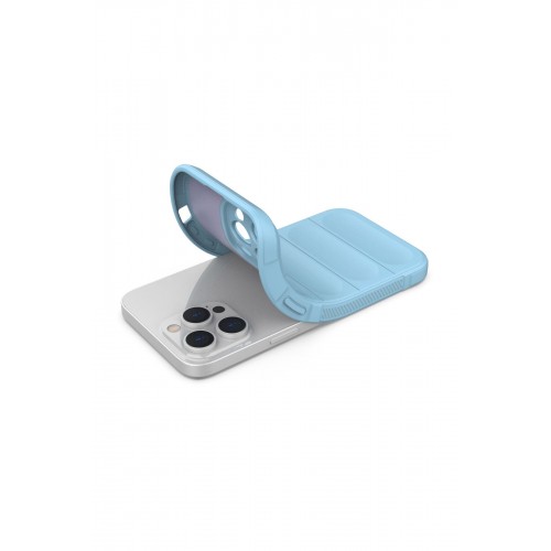 Newface iPhone 15 Pro Kılıf Optimum Silikon - Sky Blue Newface iPhone 15 Pro Kılıf Optimum Silikon - Sky Blue