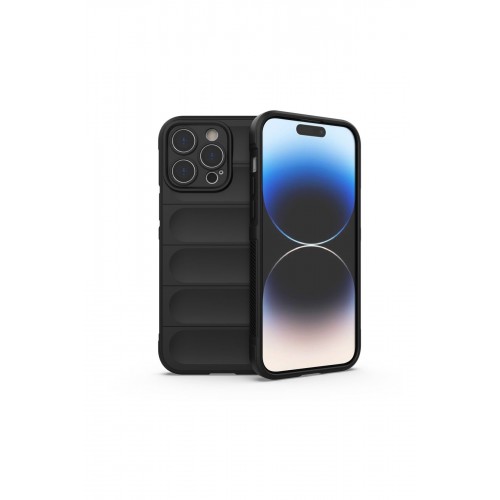 Newface iPhone 15 Pro Max Kılıf Optimum Silikon - Siyah Newface iPhone 15 Pro Max Kılıf Optimum Silikon - Siyah