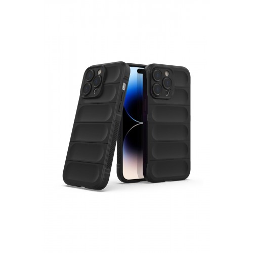 Newface iPhone 15 Pro Max Kılıf Optimum Silikon - Siyah Newface iPhone 15 Pro Max Kılıf Optimum Silikon - Siyah