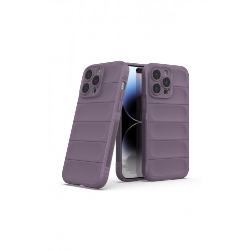 Newface iPhone 15 Pro Max Kılıf Optimum Silikon - Mor Newface iPhone 15 Pro Max Kılıf Optimum Silikon - Mor