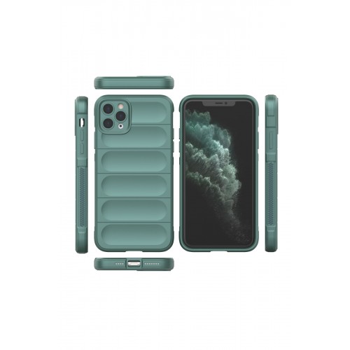 Newface iPhone 11 Pro Kılıf Optimum Silikon - Koyu Yeşil Newface iPhone 11 Pro Kılıf Optimum Silikon - Koyu Yeşil