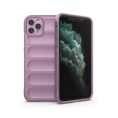 Newface iPhone 11 Pro Kılıf Optimum Silikon - Mor Newface iPhone 11 Pro Kılıf Optimum Silikon - Mor