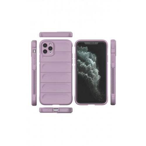 Newface iPhone 11 Pro Kılıf Optimum Silikon - Mor Newface iPhone 11 Pro Kılıf Optimum Silikon - Mor