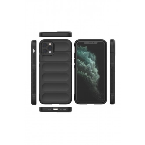Newface iPhone 11 Pro Max Kılıf Optimum Silikon - Siyah Newface iPhone 11 Pro Max Kılıf Optimum Silikon - Siyah
