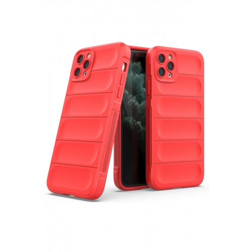 Newface iPhone 11 Pro Max Kılıf Optimum Silikon - Kırmızı Newface iPhone 11 Pro Max Kılıf Optimum Silikon - Kırmızı