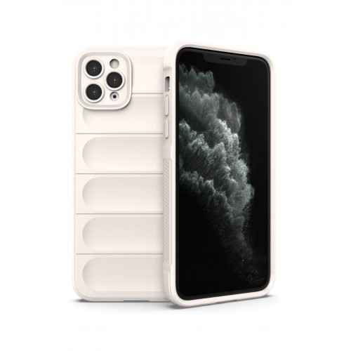 Newface iPhone 11 Pro Max Kılıf Optimum Silikon - Krem Newface iPhone 11 Pro Max Kılıf Optimum Silikon - Krem