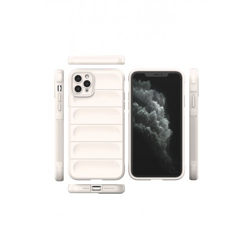 Newface iPhone 11 Pro Max Kılıf Optimum Silikon - Krem Newface iPhone 11 Pro Max Kılıf Optimum Silikon - Krem