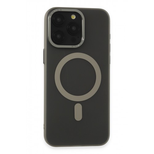 Newface iPhone 15 Pro Max Kılıf Lodos Magneticsafe Mat Kapak - Titan Gri Newface iPhone 15 Pro Max Kılıf Lodos Magneticsafe Mat Kapak - Titan Gri