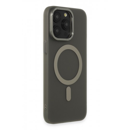 Newface iPhone 15 Pro Max Kılıf Lodos Magneticsafe Mat Kapak - Titan Gri Newface iPhone 15 Pro Max Kılıf Lodos Magneticsafe Mat Kapak - Titan Gri