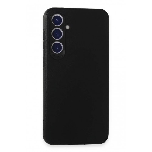 Newface Samsung Galaxy S23 FE Kılıf Loop Deri Silikon - Siyah Newface Samsung Galaxy S23 FE Kılıf Loop Deri Silikon - Siyah