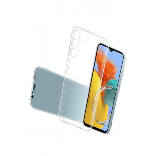 Newface Samsung Galaxy M14 5G Kılıf Lüx Şeffaf Silikon Newface Samsung Galaxy M14 5G Kılıf Lüx Şeffaf Silikon