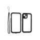 Newface iPhone 15 Kılıf Red Pepper Magneticsafe Su Geçirmez Kılıf - Siyah-Gri