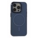 Newface iPhone 15 Pro Kılıf Anka PC Magneticsafe Sert Metal Kapak - Lacivert