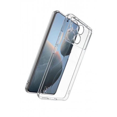 Newface Xiaomi Poco X6 Kılıf Lüx Şeffaf Silikon Newface Xiaomi Poco X6 Kılıf Lüx Şeffaf Silikon