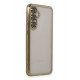 Newface Samsung Galaxy S23 FE Kılıf Razer Lensli Silikon - Gold Newface Samsung Galaxy S23 FE Kılıf Razer Lensli Silikon - Gold