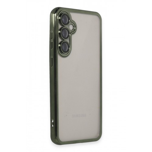 Newface Samsung Galaxy S23 FE Kılıf Razer Lensli Silikon - Yeşil Newface Samsung Galaxy S23 FE Kılıf Razer Lensli Silikon - Yeşil
