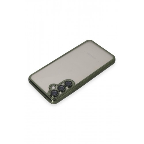 Newface Samsung Galaxy S23 FE Kılıf Razer Lensli Silikon - Yeşil Newface Samsung Galaxy S23 FE Kılıf Razer Lensli Silikon - Yeşil